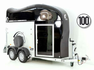 Cheval Liberte Pferdeanhänger GOLD One 1,5er | Pullman-Fahrwerk | schwarz-Neu