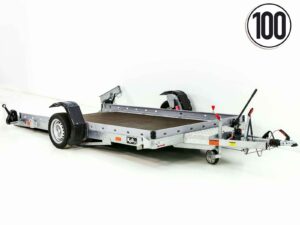 Vezeko Smartanhänger 180×347 cm 1,5 t | Lochblech Seitenwände-Neu