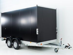 Vezeko Kofferanhänger 204x405cm H:205cm 2,7t | Schwarz-Neu