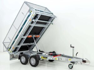 Debon Dreiseitenkipper 180×306 2,6t | E-Pumpe | Gitter-Neu