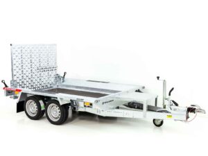 Temared Baumaschinenanhänger Builder 153×300 cm 2,7t | Rampe-Neu