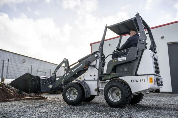 Radlader 1200 kg – Knicklenkung, CT-W12I-Neu – Bild 4